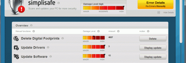 simplitec simplisafe screenshot