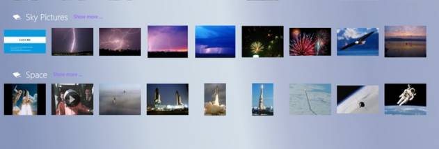 SkyDrive Picture Navigator screenshot