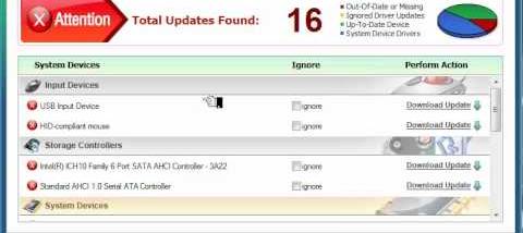 SlimDrivers screenshot