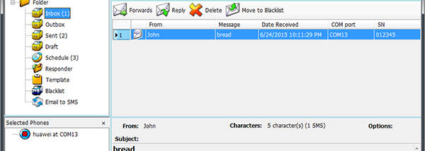 SMS Deliverer Enterprise screenshot