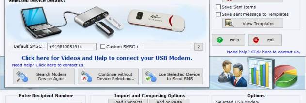SMS GSM Gateway screenshot