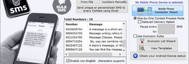 SMS Marketing Campaign App screenshot