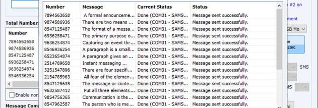 SMS Marketing GSM Mobile screenshot
