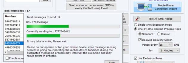 Bulk SMS Mobile Marketing Professional screenshot