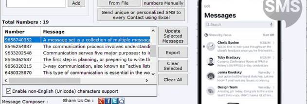 SMS Mobile Marketing Tool screenshot