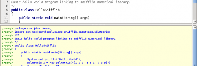 Snifflib screenshot