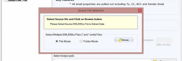 Softaken EML Attachment Extractor screenshot