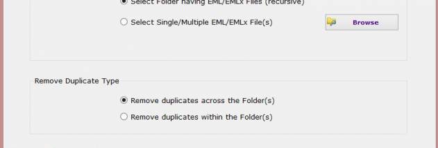 Softaken EML Duplicate Remover screenshot