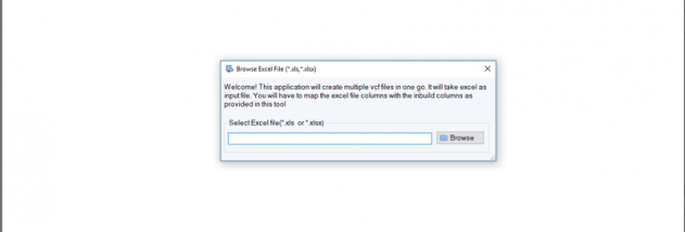 Softaken Excel to vCard Converter screenshot
