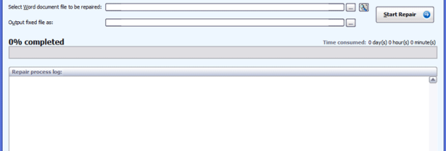 Softaken MS Word Recovery screenshot