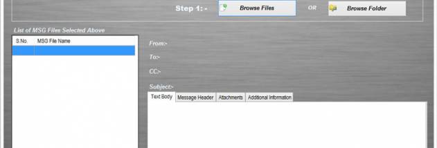 Softaken MSG to MBOX Converter screenshot