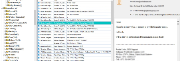 NSF to PST Converter v13 screenshot