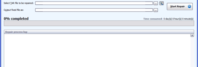 Softaken TAR Recovery screenshot
