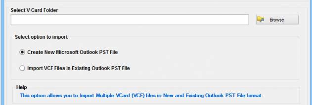 Softaken vCard Export Import screenshot