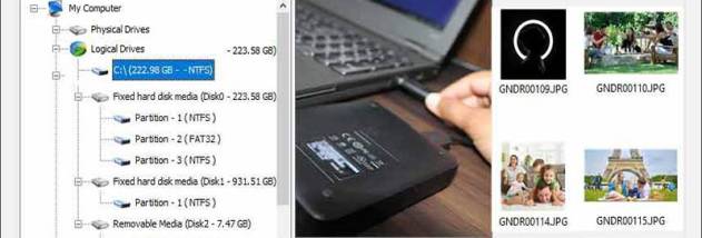 Software Data Recovery screenshot
