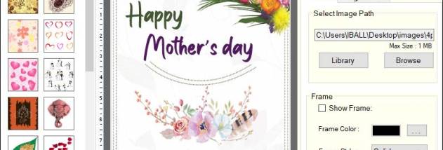 Software for Greeting Cards screenshot