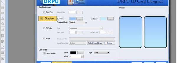 Software for ID Cards screenshot