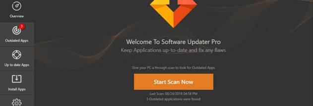 Software Updater Pro screenshot