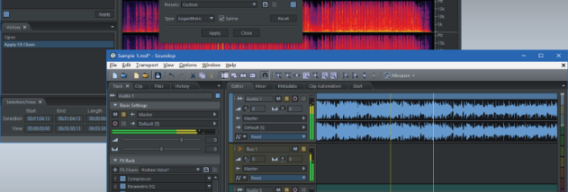 Soundop Audio Editor screenshot