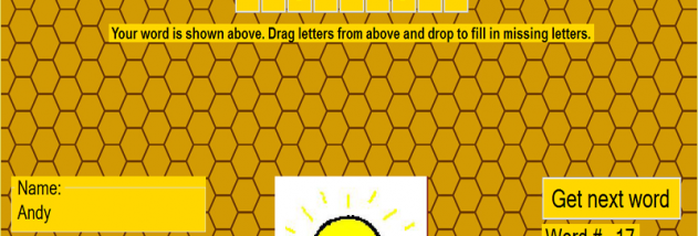 Spelling Beez for Windows screenshot