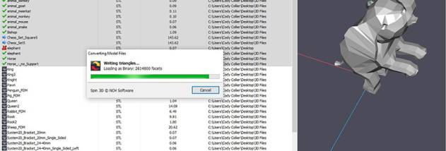 Spin Software di conversione 3D gratuito screenshot