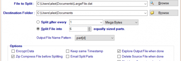 Split Byte screenshot