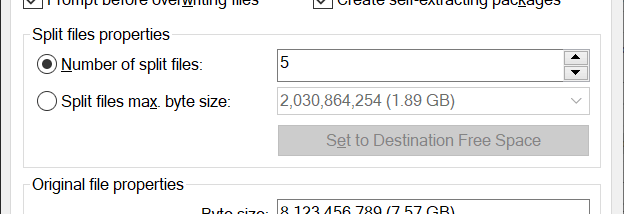 SplittyLite screenshot