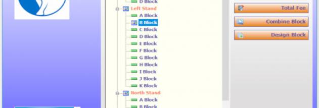 Sport Club Ticket Management System screenshot