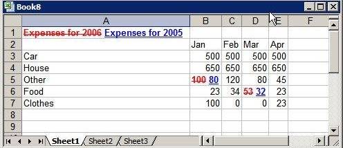 Spreadsheet Compare screenshot