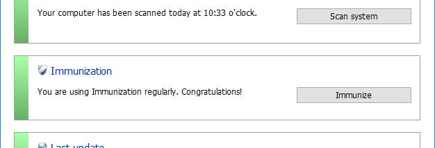 Spybot - Search & Destroy screenshot