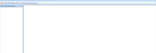 SQL Server Database Repair Tool screenshot