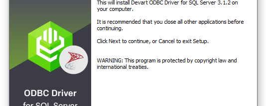 SQL Server ODBC Driver by Devart screenshot