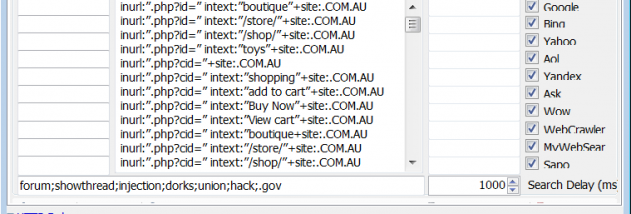 SQLi screenshot