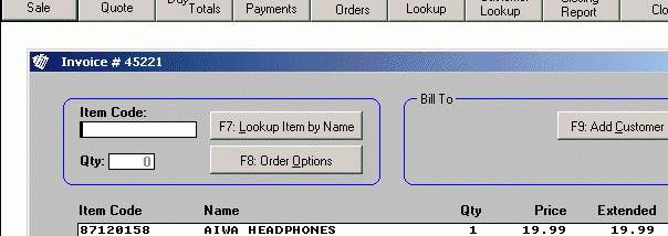 StandardPOS for Retail screenshot