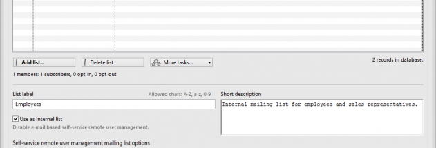 STAR Desktop Mailings for Windows screenshot