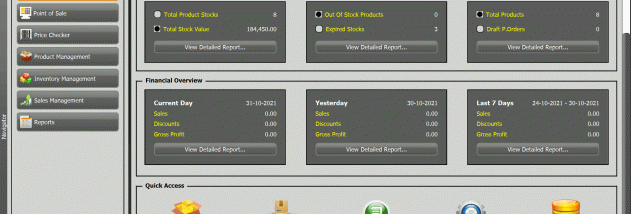 StarCode Lite POS and Inventory Manager screenshot