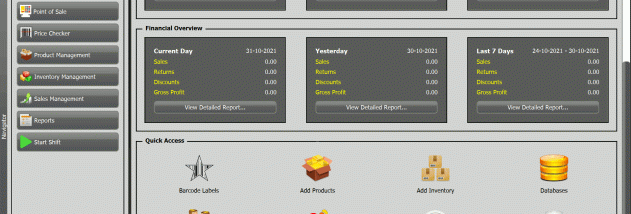 StarCode Plus POS and Inventory Manager screenshot