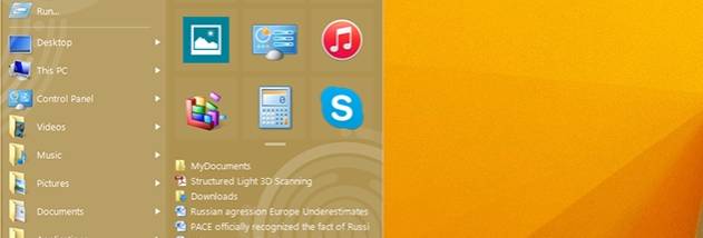 Start Menu 10 screenshot