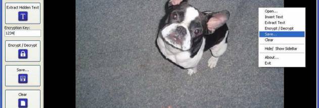 SteganographX Plus screenshot