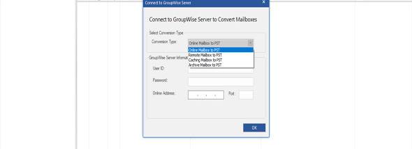 Stellar Converter for Groupwise screenshot