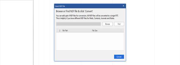 Stellar Converter for NSF screenshot