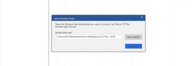 Stellar Converter for Windows Mail screenshot
