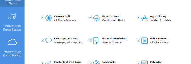 Stellar Data Recovery for iPhone Standard screenshot
