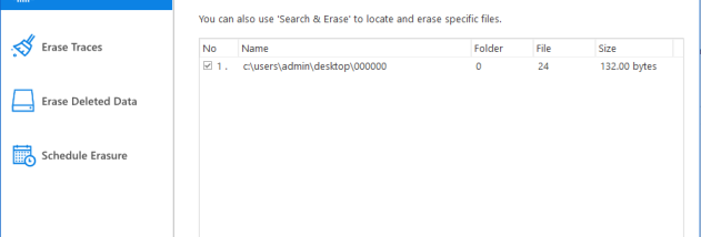Stellar File Eraser screenshot