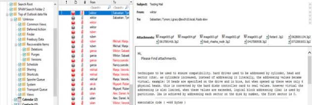 Stellar Outlook Pst Repair screenshot