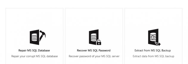 Stellar Toolkit for MS SQL screenshot