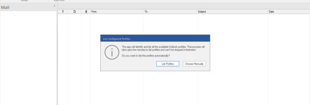 Stellar Undelete Email for Outlook screenshot