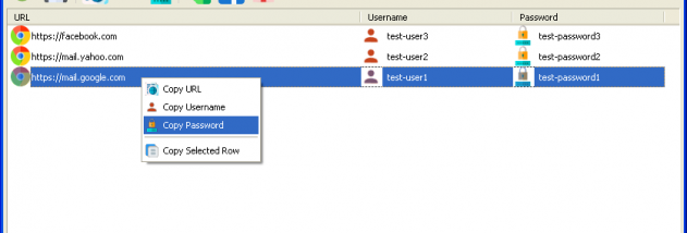 SterJo Chrome Passwords screenshot