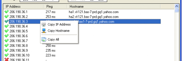 SterJo Fast IP Scanner screenshot