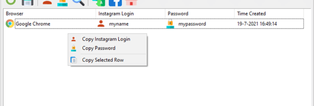 SterJo Instagram Password Finder screenshot